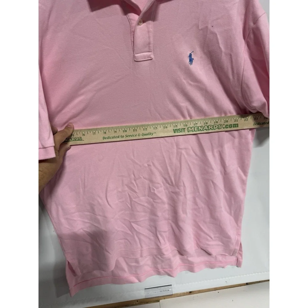 Polo Ralph Lauren Polo Shirt Mens Large  Classic Fit Blue Pony Casual Golf